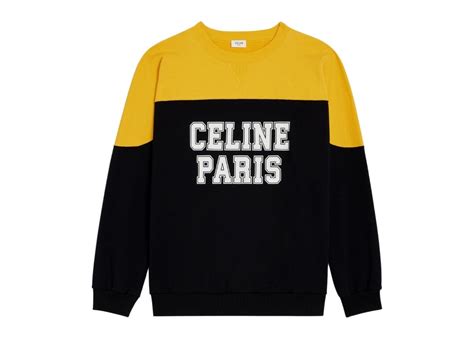 celine paris sweatshirt black